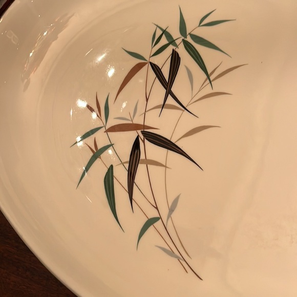 Vintage Royal Doulton Bamboo Serving Plate - Picture 2 of 4